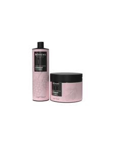 Shampoing & Masque Kératine & Framboise – Bohême Secret 500 ml