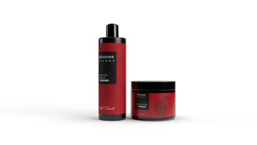 Shampoing & Masque Kératine & Grenade – Bohême Secret 500 ml